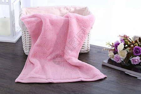 毛巾纤维毛巾高清图片