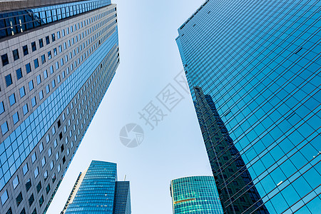 科技办公楼城市建筑摩天大楼背景