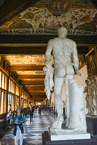 意大利佛罗伦萨世界著名的乌菲兹美术馆图片
