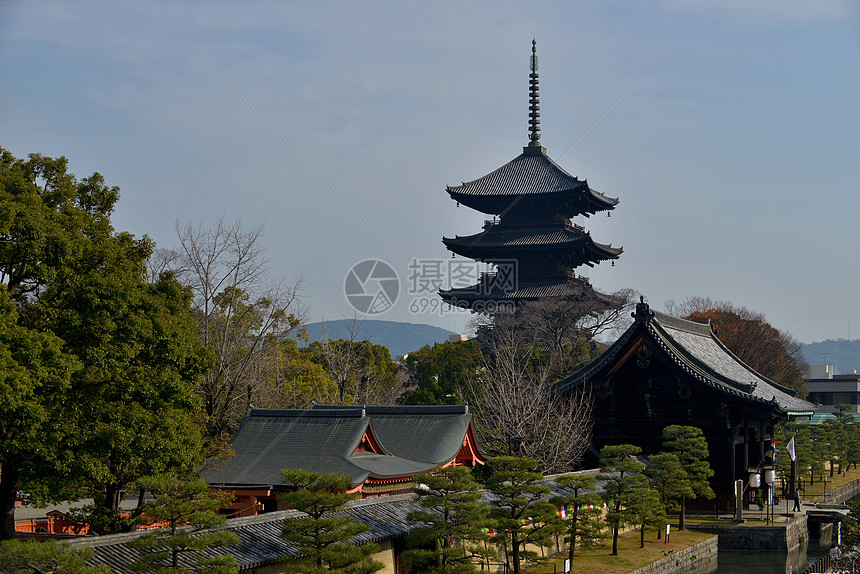 日本京都千年古寺庙图片