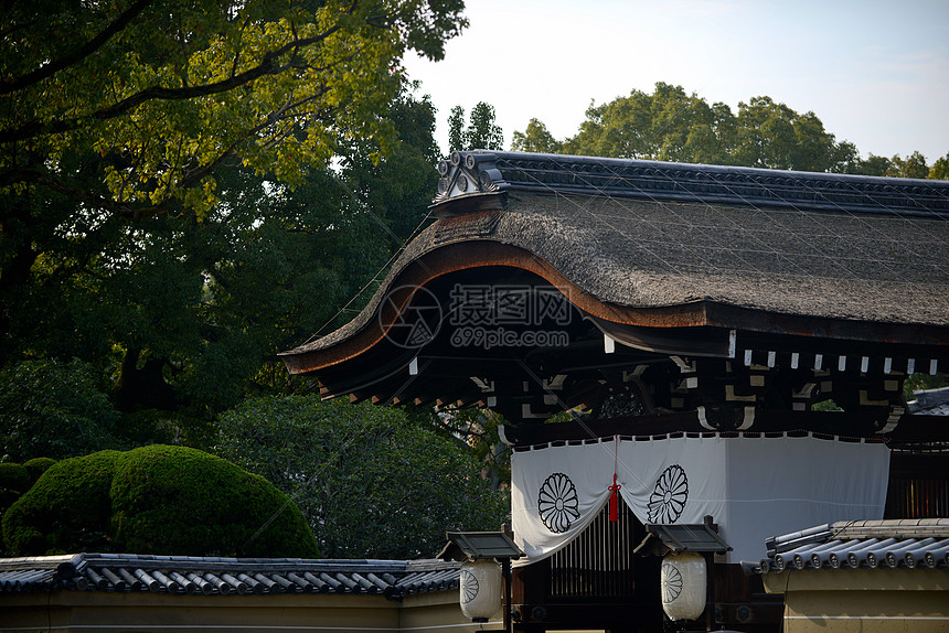 日本京都千年古寺庙图片