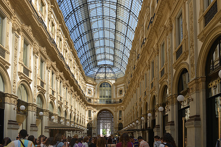 意大利米兰伊曼纽尔二世拱廊图片