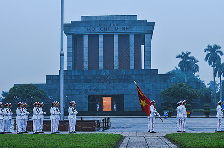 泰国清迈游越南首都河内胡志明纪念馆背景