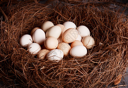 农家粮食土鸡蛋高清图片