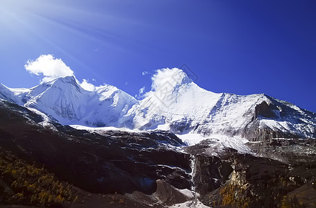 雪山图片