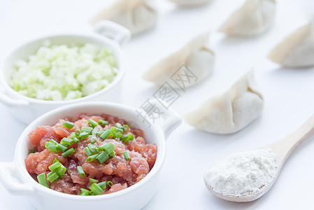 肉水饺饺子背景