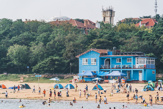 青岛海边建筑图片