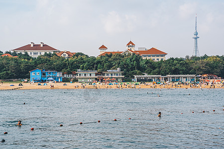 青岛海边建筑图片