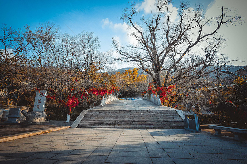 江苏花果山秋色图片