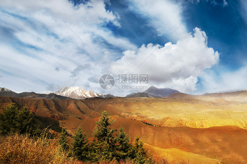 ‘~甘肃马蹄寺雪山  ~’ 的图片