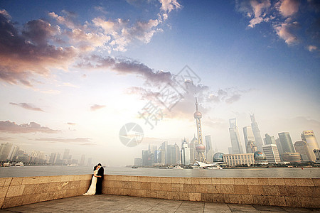 上海婚纱照背景图片