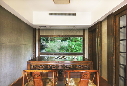 中式风格茶室图片