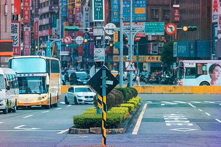 台湾台北街景图片