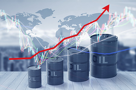 油价数据上升高清图片