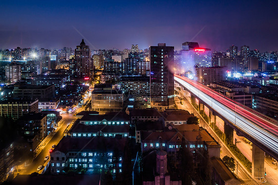 上海城市夜景图片