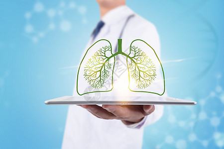 肺部感染医疗技术设计图片