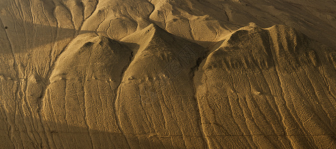 新疆戈壁荒漠山丘文理图片