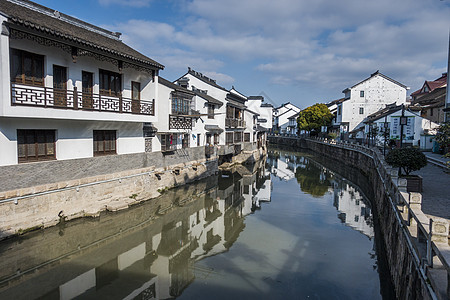 罗店古镇背景图片