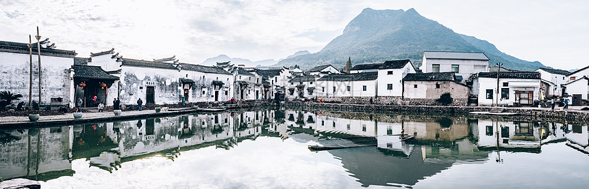 新叶古村全景图片