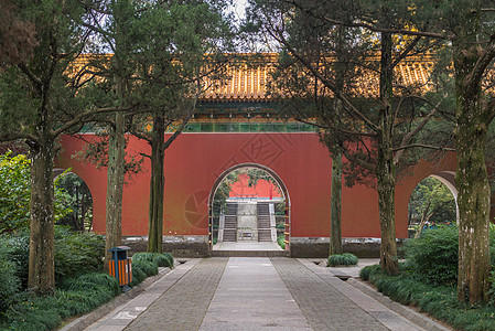 城门：南京明孝陵的著名景点图片