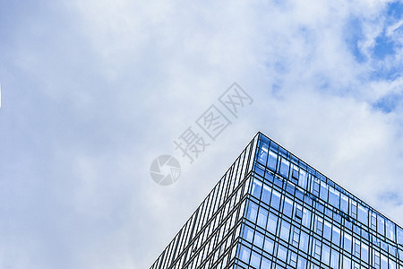 写字楼楼顶建筑蓝天图片
