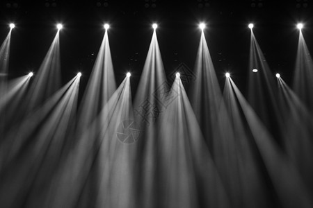 舞台的灯光背景图片