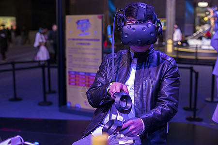 VR科技馆vr虚拟现实背景