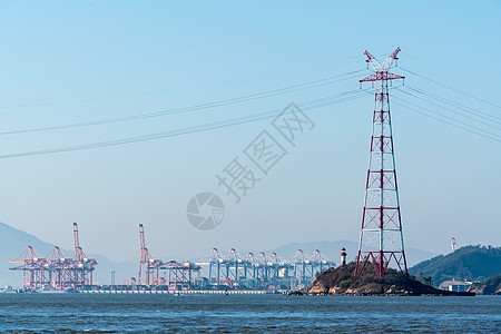 厦门城市岸边风景图片