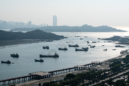 厦门城市远景图片