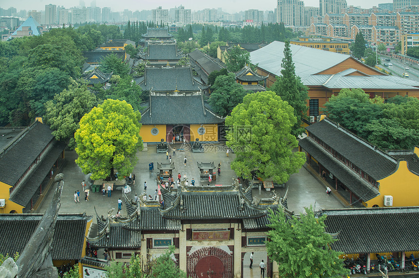 上海龙华古寺图片