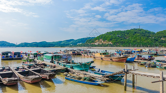 广东珠海淇澳岛背景图片