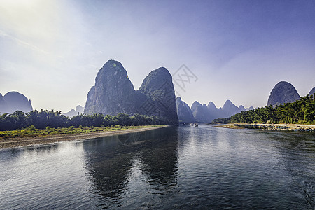 桂林山水美景山脉高清图片素材