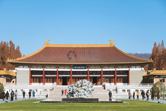 南京旅游景点里的古建筑图片