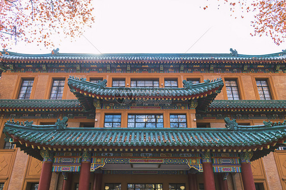 南京旅游景点里的古建筑图片