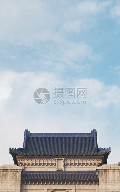 南京旅游景点里的古建筑图片