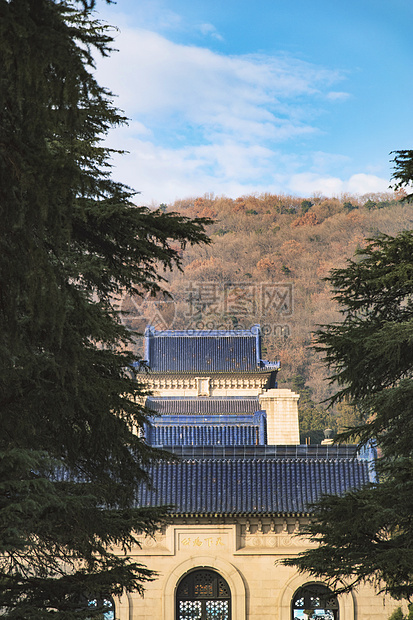 南京旅游景点里的古建筑图片