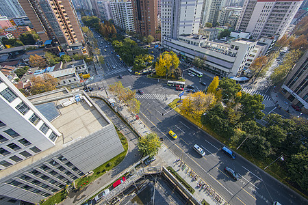 城市道路背景图片