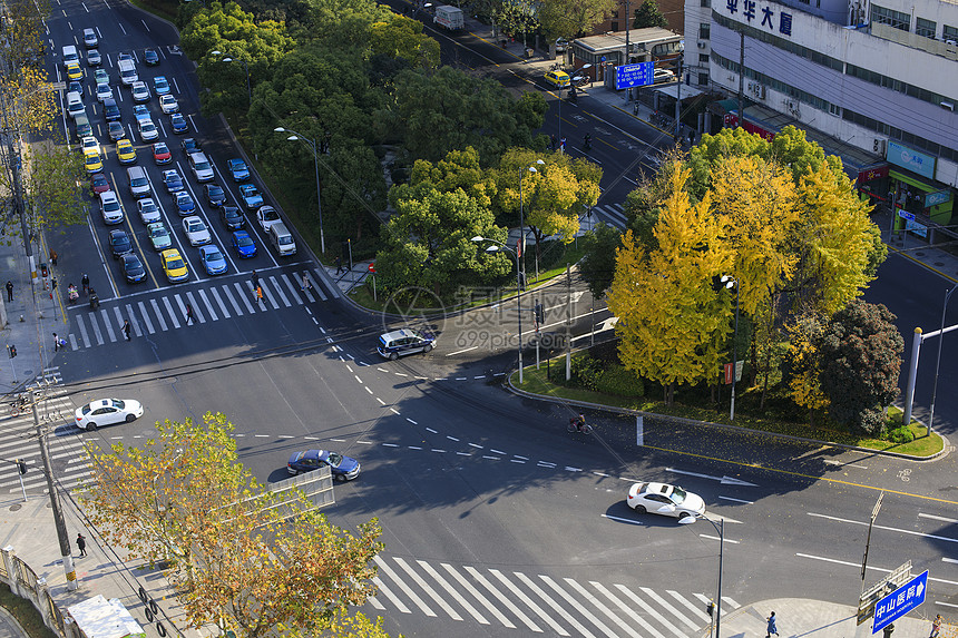 城市道路图片