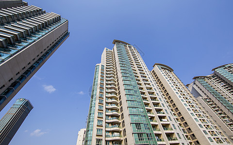 高层的建筑高层小区背景