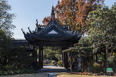 上海桂林公园建筑图片