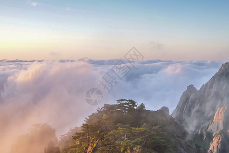 黄山背景图片