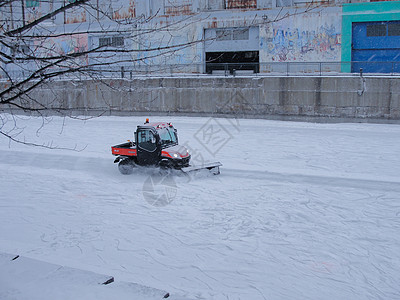 国外的铲雪车图片