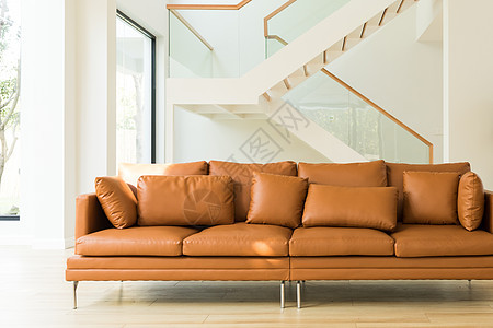 简约客厅现代沙发背景图片