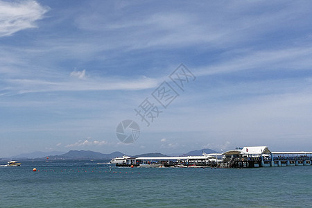 三亚旅游景点三亚蜈支洲岛背景