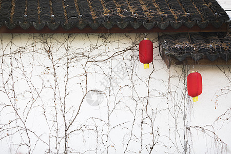 中国风古建筑背景图片