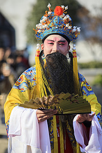 中国元素戏曲人物背景图片