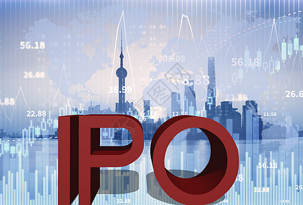 上市企业IPO概念图设计图片