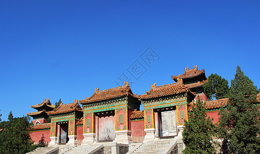 风水宝地清东陵背景