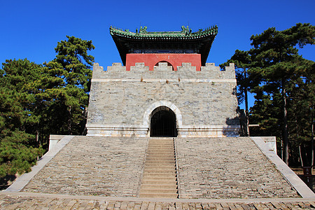 慈禧河北唐山遵化清东陵方城背景