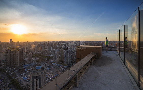 从天台俯瞰上海城市建筑图片素材_免费下载_jpg图片格式_vrf高清图片